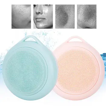 

Skin Care Machine Portable Electric Silicone Cleaning Brush Pore Cleaner Face Washing Brush Remove Pimples Blackheads