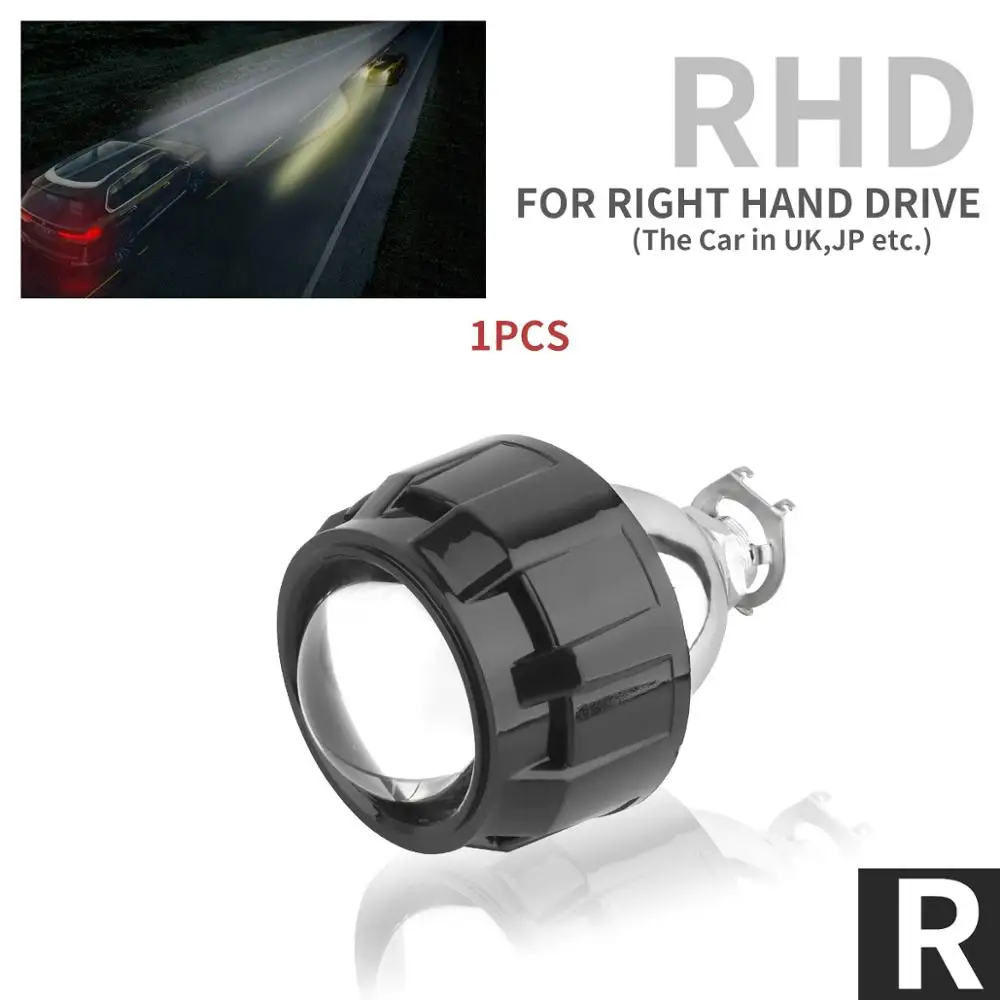 1pcs RHD Black
