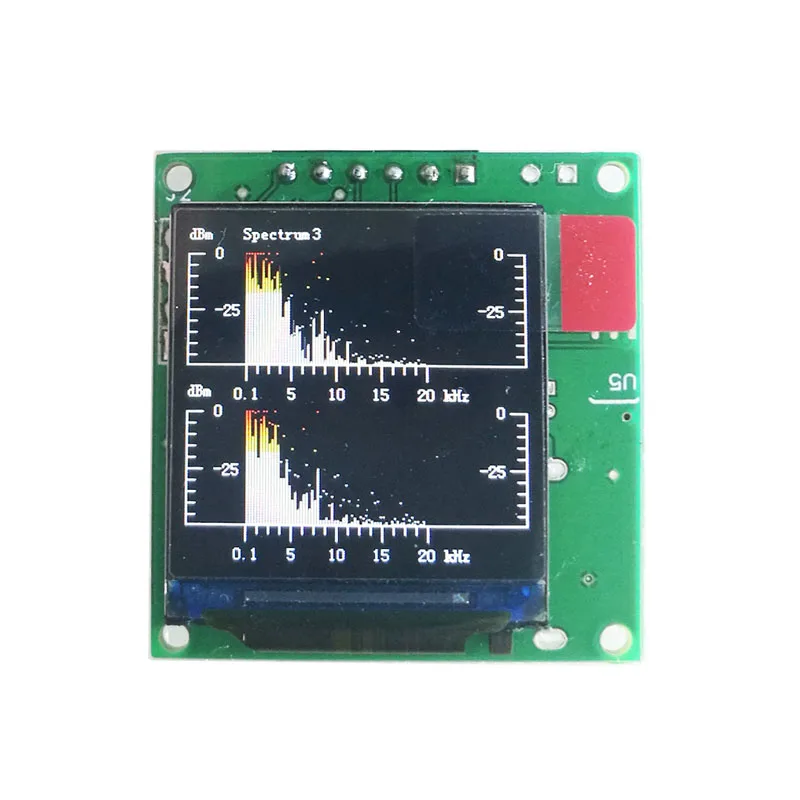 1PC 1.3 Inch Balanced LCD Color screen Multi mode Music Audio Spectrum Indicator Level Indicator VU Meter DIY Speaker Amplifier