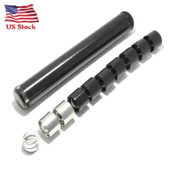 

1/2"-20 C Cell Low Profile End Cap 2PCS 304 SS & 7PCS 6061 AL Storage Cups For NAPA 4003 WIX 24003 Fuel Trap Filter L8.25"