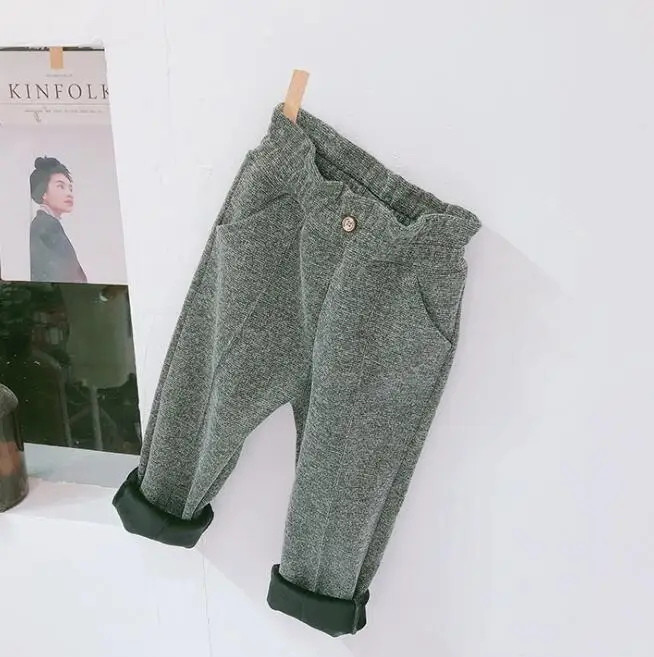 Изготовленные по лоскутной технологии, плотные Топы Брюки осень-зима FashionHirls брюки От 3 до 8 лет PQ842