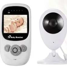 Профессиональная беспроводная камера SP880 детский монитор ночного видения двухсторонний монитор сна 2,4 дюймов температура дисплея LCD Обнаружение