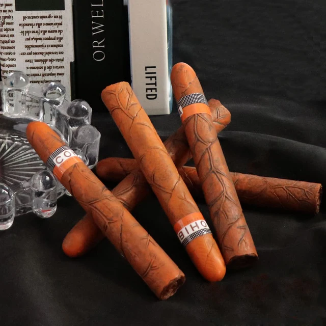 Résine Simulation Cigarettes Faux Cigare Cigarette Modèle Réaliste  Accessoires 150mm En Gros Dropshipping