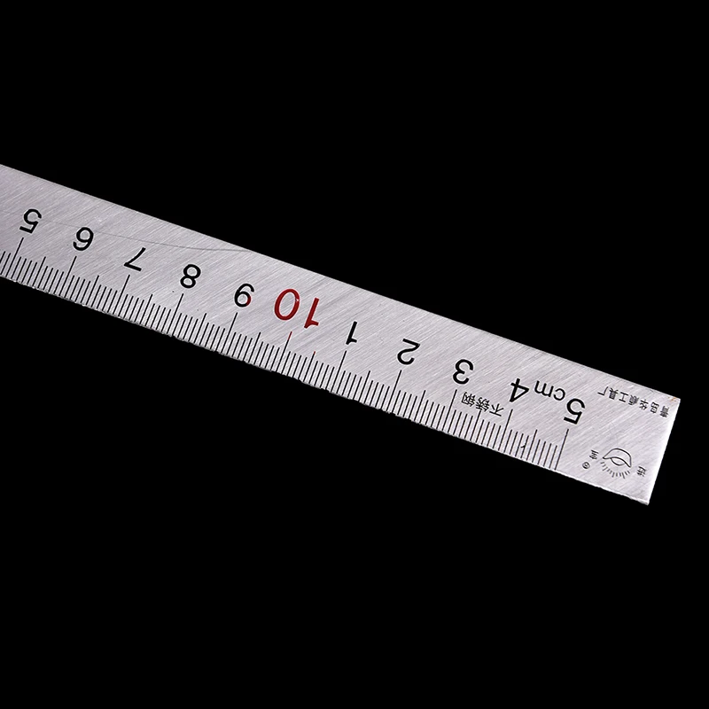 Stainless Steel 90 Degree Angle Metric Try Mitre Square Ruler Scale stainless steel ruler metal ruler straight ruler 15x30cm