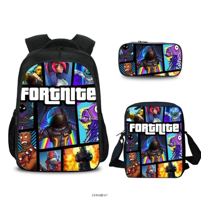Mochila escolar para niños fortnite Fortress Unisex, bolsa de estudiante,  bolsa de dibujos animados, regalo de cumpleaños|Mochilas escolares| -  AliExpress