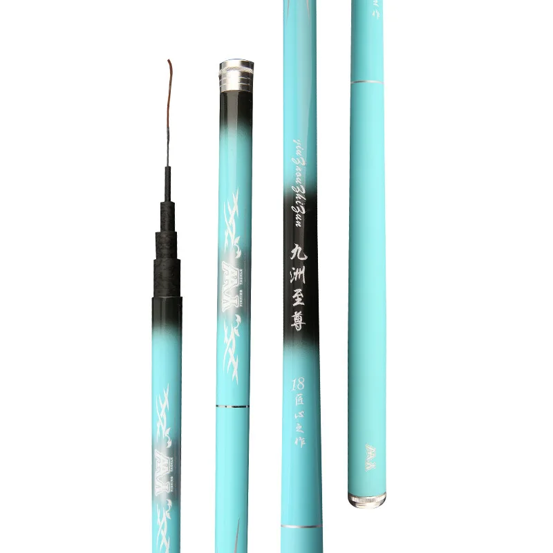 

New Taiwan Fishing Rod 3.6-7.2m Light Hard Carbon Fishing Rod Hand Rod 28 Tuning Carp Integrated Rod Wild Fishing Leisure Fish