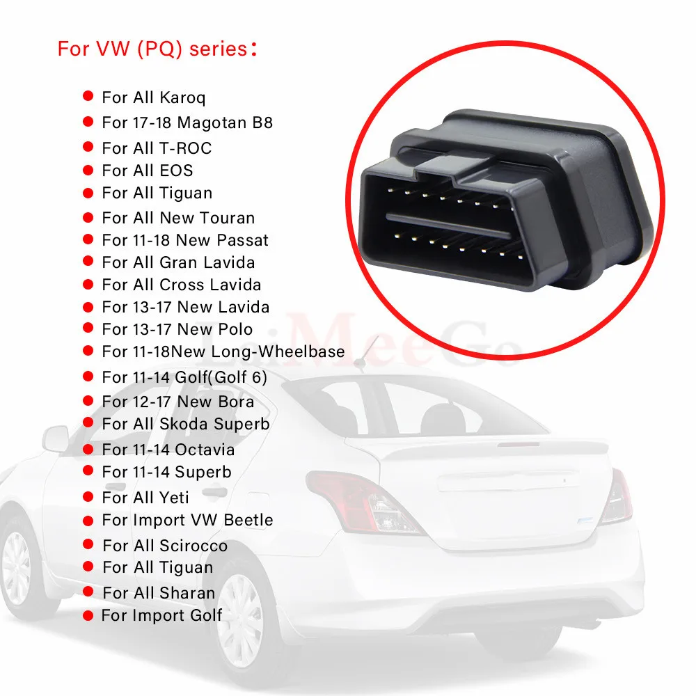 For VW Volkswagen Golf7 Golf MK7 OBD Window Closer Car Alarm Systems OBD2 Auto Close Windows Glass Closer Door window-closer (9)