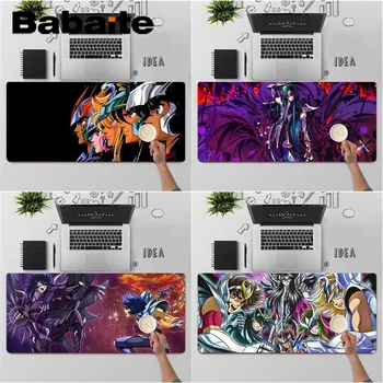 

Babaite Top Quality saint seiya anime gamer play mats Mousepad Free Shipping Large Mouse Pad Keyboards Mat