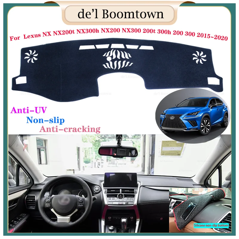 Крышка приборной панели автомобиля Dash коврик для Lexus NX NX200t NX300h NX200 NX300 200t 300h 200 300 2015