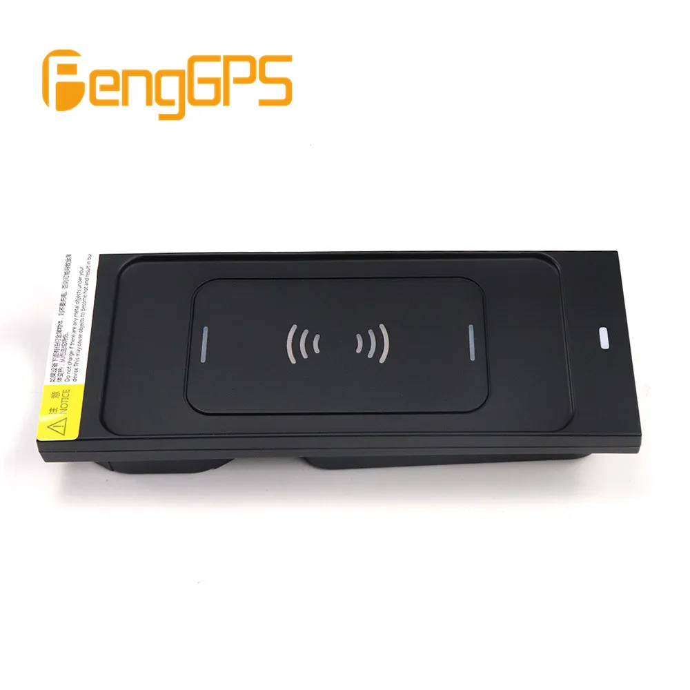 

Qi Car wireless charger for Volvo XC60 2018-2019 For iPhone Xs Max X XR Samsung S10 S9 Infrared Fast Phone Holder