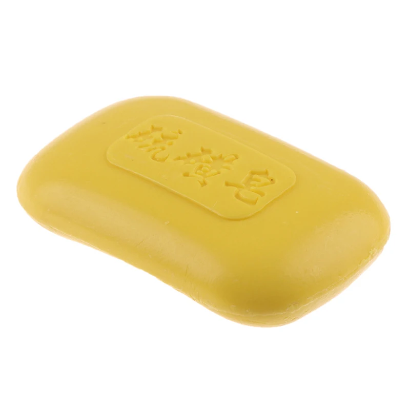 Sulfur Soap 85g Whitening Cleanser Chinese Traditional Skin Care Shanghai Sulfur Soap Oil-Control Acne Treatment lackhead Remover