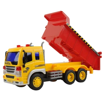

Friction Powered Dump Truck Vehicle Toy with Lights and Sounds Construction Toy,Inertia Repair Car Toy,Engineering Vehicle,Toys