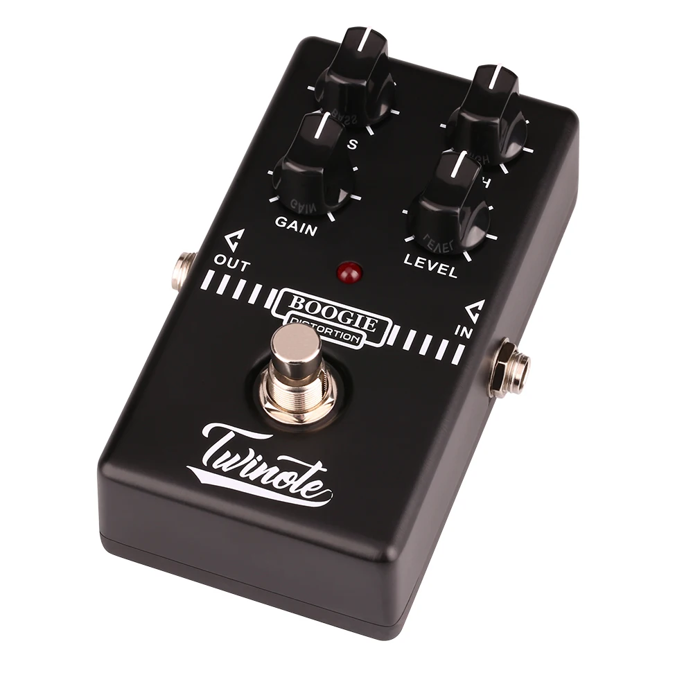 US $22.32 Twinote Boogie Dist Guitar Distortion Effect Pedal Analog Old School Distortion Amplifier Simulator Booster Guitar Accessories