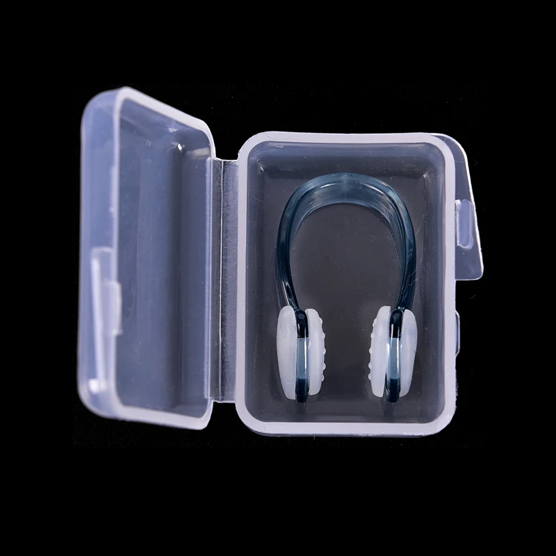 Clip para la nariz Unisex para nadar de silicona suave, Clip para la nariz impermeable para niños y adultos, accesorios de piscina, deportes acuáticos, 1 Uds.