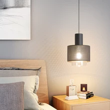 Nordic Macarons pendant lights Modern bedroom bedside dining room Pendant lamp Bar/cafe individual creative lighting fixtures