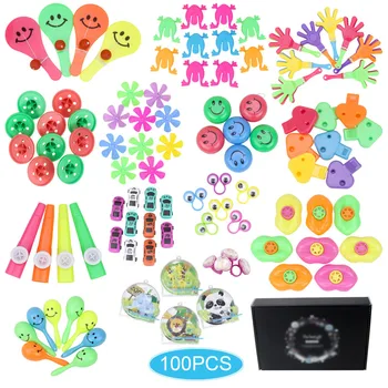

Classroom Treasure Box Birthday Pinata Fillers Giveaways Prizes Kids Toy Party Gift Favors Assorted Small Toys Set 100 Pcs