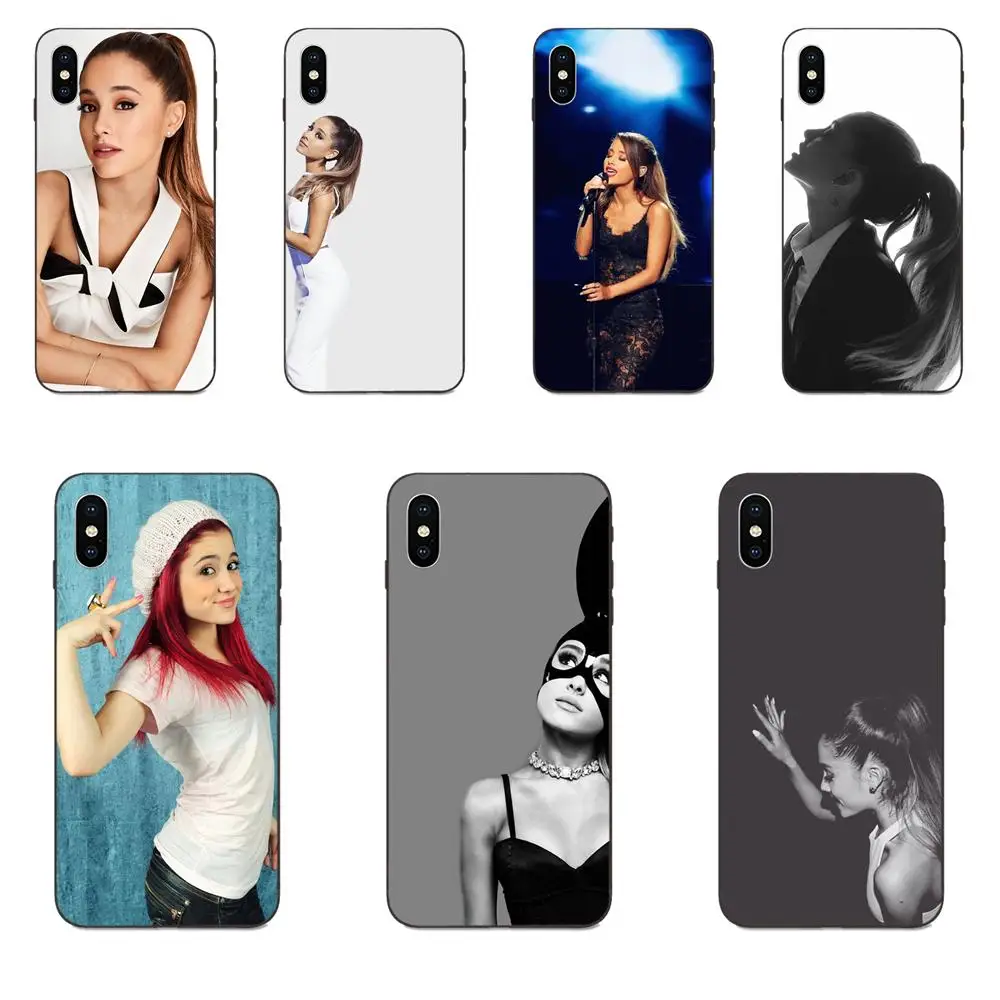 Unique Ariana Grande Singer Collage Edge For Galaxy A3 A5 A6 A6s A7 A8 A9 A10 A20E A30 A40 A50 A60 A70 A80 A90 Plus 2018 |