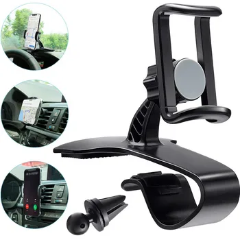 

HUD Buckle Design Car Dashboard Mount Holder Stand Bracket Smartphone Anti-skid Car Holder For Mobile Phone GPS Car Phone Holder