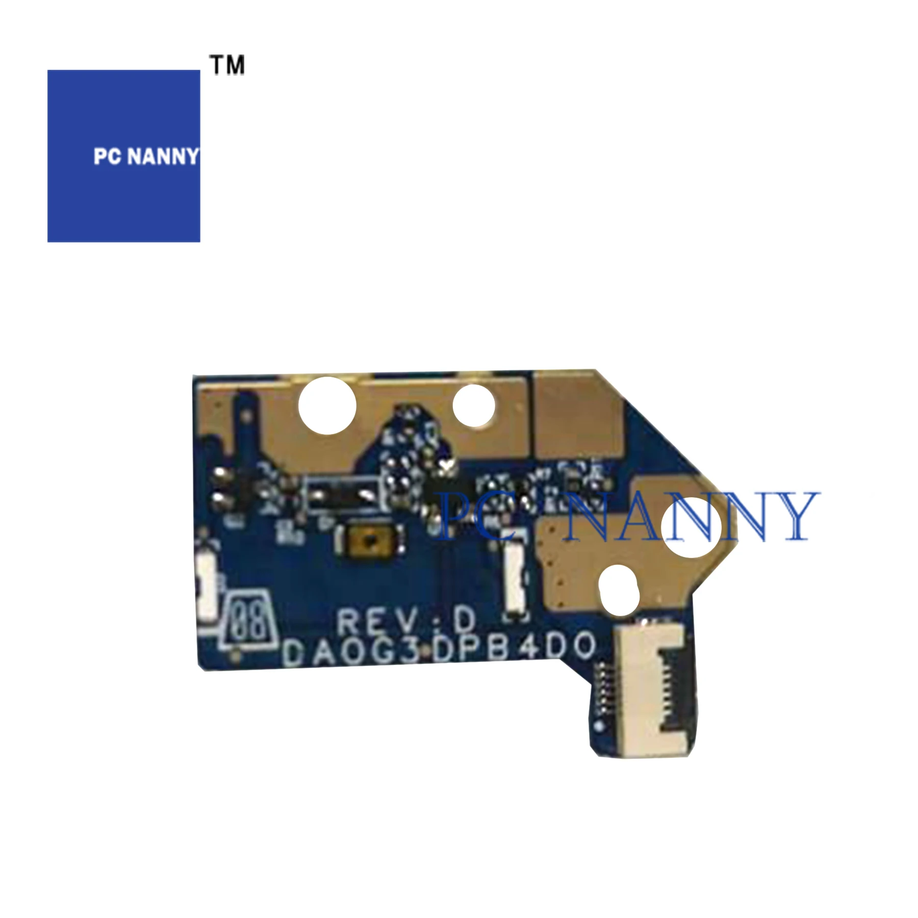 

PCNANNY FOR HP OMEN 15-dc0051nr 15-DC series power botton switch board DA0G3DPB4D0 test good