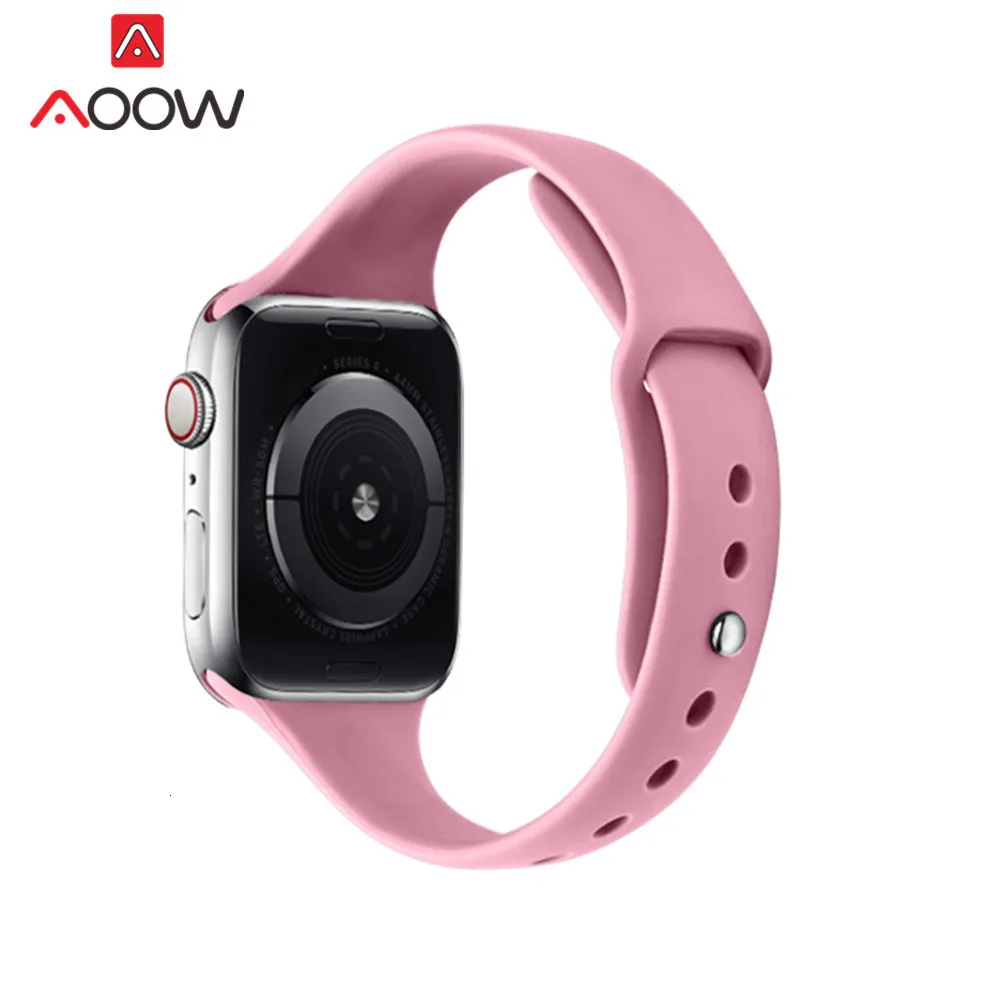 Мягкий силиконовый сменный спортивный ремешок для часов Apple Watch 38 мм 42 мм 40 мм 44 мм браслет ремешок аксессуары для iwatch 4 3 2 1