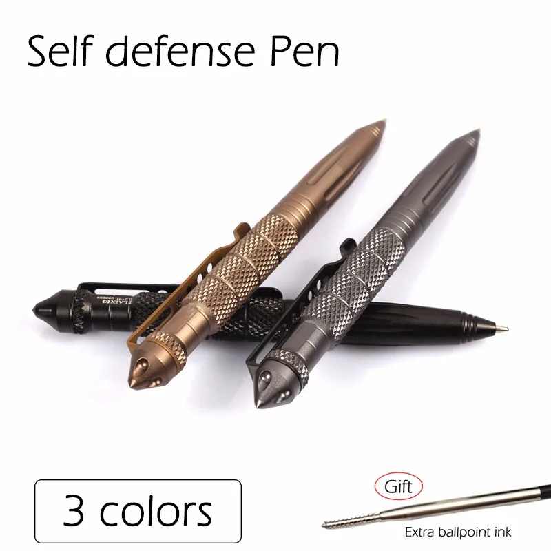 Outdoor Portable Self Defense Tactical Pen Multipurpose Stinger Anti-skid Emergency Glass Breaker For Work Leisure Travel | Безопасность