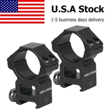 Canis Latrans Picatinny/Weaver прицела среднего профиля 30 мм кольца подходит 21 мм рельсы(набор из 2) gs24-0114B