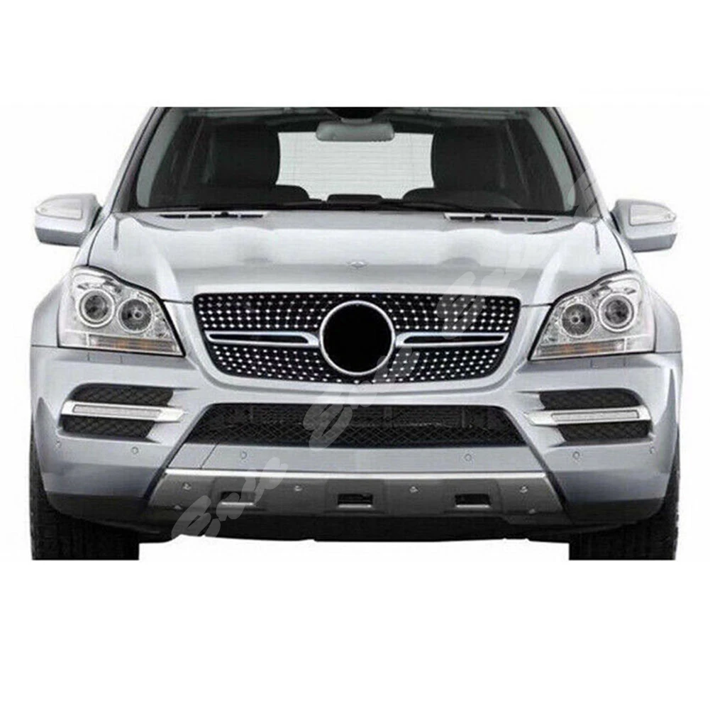 Передняя гоночная заготовка решетка бампера верхняя Facelift Grill для Mercedes Benz GL Class X164