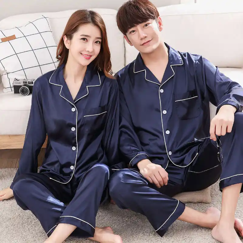 Satin night suits men Clearance