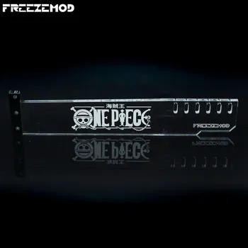 

FREEZEMOD holder for full coverage graphics card block PCI bit support load-bearing RGB light for pc water cooler. QJD-V1