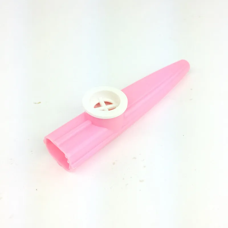 Пластиковая бумажная пленка kazoo детский аккомпанемент простая губная гармоника рот духовые инструменты kazoo флейта - Цвет: D