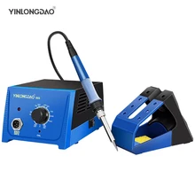 Паяльная станция 969 электрический утюг антистатический контроль температуры Термостат паяльная станция с паяльными наконечниками сварочные инструменты