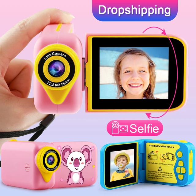 Caméra selfie pour enfants, cadeaux d'anniversaire de Noël pour