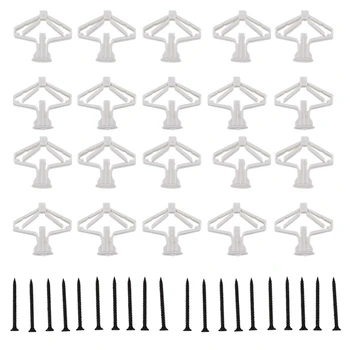 

Aircraft Expansion Anchor Bolts Gypsum Board Expansion Screw- (20Pcs/Set) A