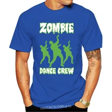 Nowe męskie Zombie Dance Crew potwory Halloween śmieszny T-shirt S-XXL 2021 t-shirty śmieszne koszulki Tee 2021 Unisex śmieszne koszulki tanie i dobre opinie LBVR CN (pochodzenie) SHORT Drukuj Z okrągłym kołnierzykiem COTTON 2018 men women Sukno Na co dzień T Shirt Men High Quality 100 Cotton