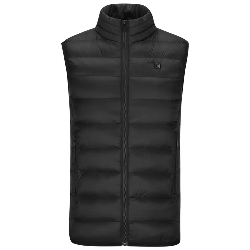 

Men Electric Heater Heated Jacket Vest Waistcoat Woman Coat Feather Thermal Softshell Jacket Winter Warmer Heating Clothes