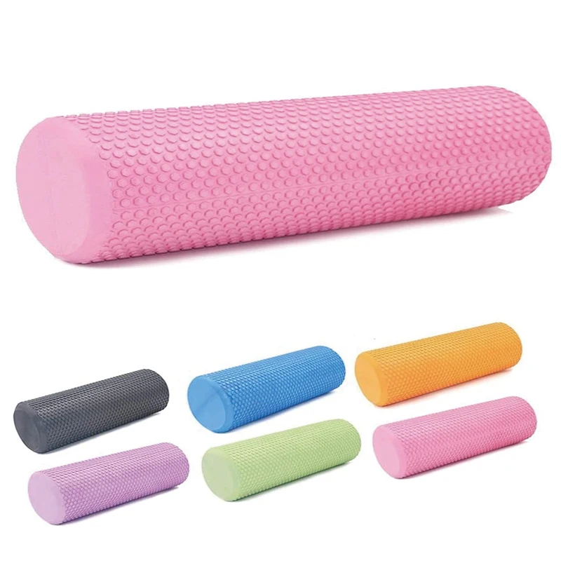 

(Random Color ) 30/45/60*10 CM Mini Yoga column Finess Foam Roller EVA Soft Density Massage Roller for Exercise, Physical Therap