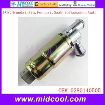 

New Auto IAC Idle Air Control Valve use OE NO. 0280140505 , 0K01120660 , 034133455 for Hyundai Kia Ferrari Saab Volkswagen Audi