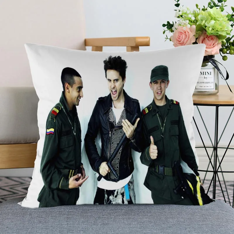 Хороший чехол для подушки 30 Seconds to Mars, современный домашний декоративный чехол для подушки 35x35 см, 40X40 см(с одной стороны) для гостиной, наволочка для подушки - Цвет: 13