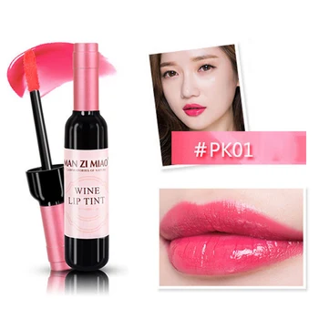 Wine Red Korean Style Lip Tint Baby Pink Lip For Women Makeup Liquid Lipstick Moisturize Lip gloss red lip Cosmetic 34