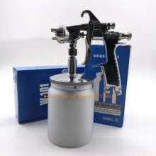 Краски Пистолет HVLP W101 ручная мельница для Краски пистолет-распылитель W-101 пистолет-распылитель 1,0/1,3/1,5/1,8 мм 600 мл мебель покрытие автомобиля Краски пистолет