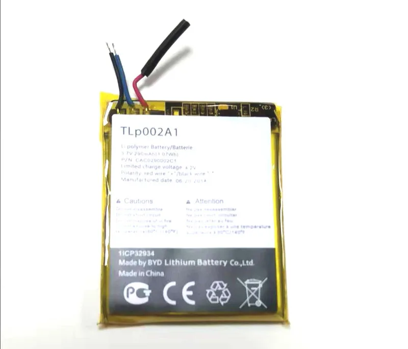 290Mah Tlp002A1 Batteria Per Alcatel One Touch Smartwatch