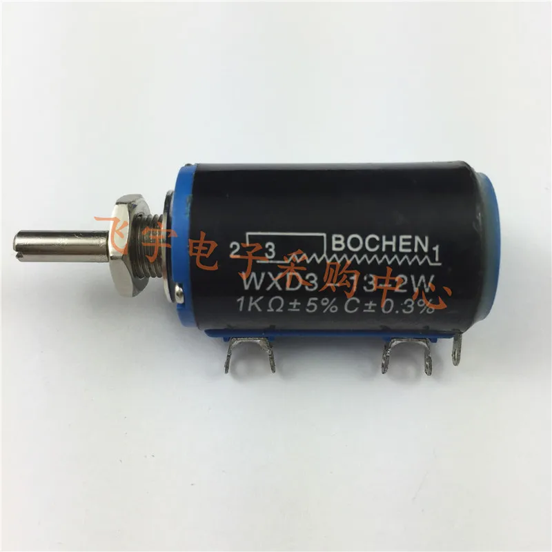 10PCS New c 680r precision coil wire wound potentiometer. Slide rheostat | Электронные компоненты и