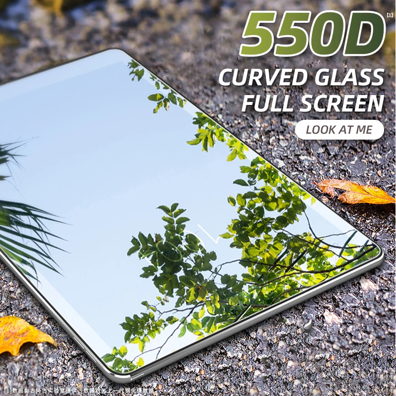 

550D Curved Screen Protector Glass For iPad 10.5 mini 5 4 Air 3 2 1 Tempered Glass For iPad Pro 11 10.5 9.7 2017 2018 2019 Film