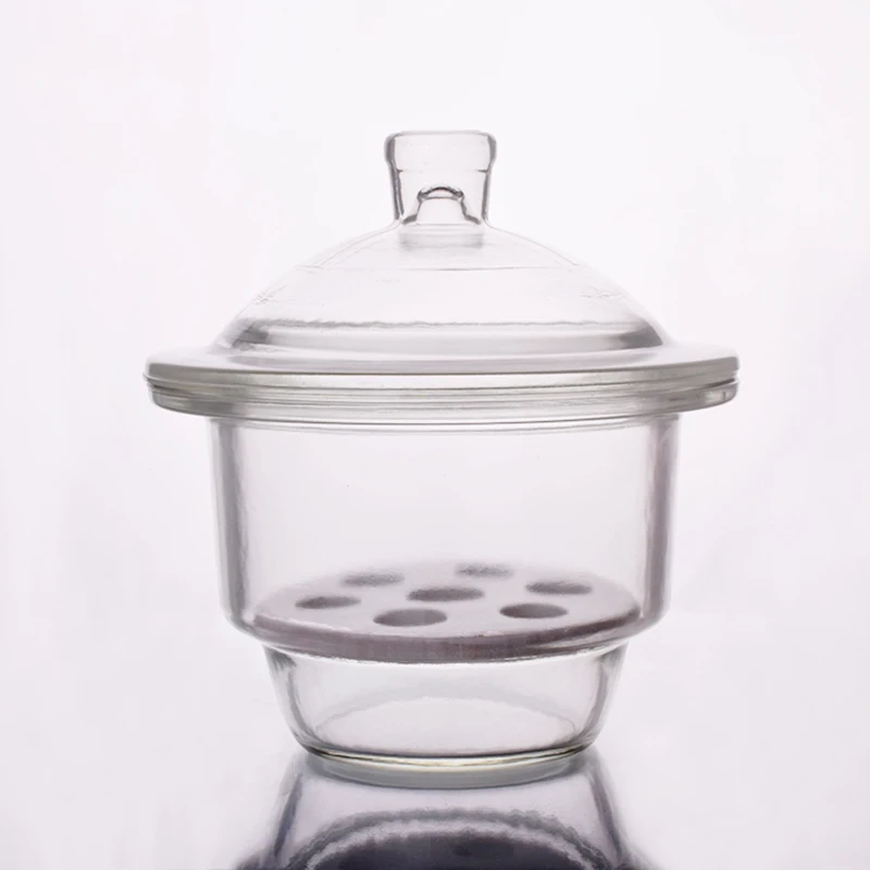 Lab Desiccator with Porcelain Plate Adamas-Beta Glass Desiccator Jar Pack of 1 