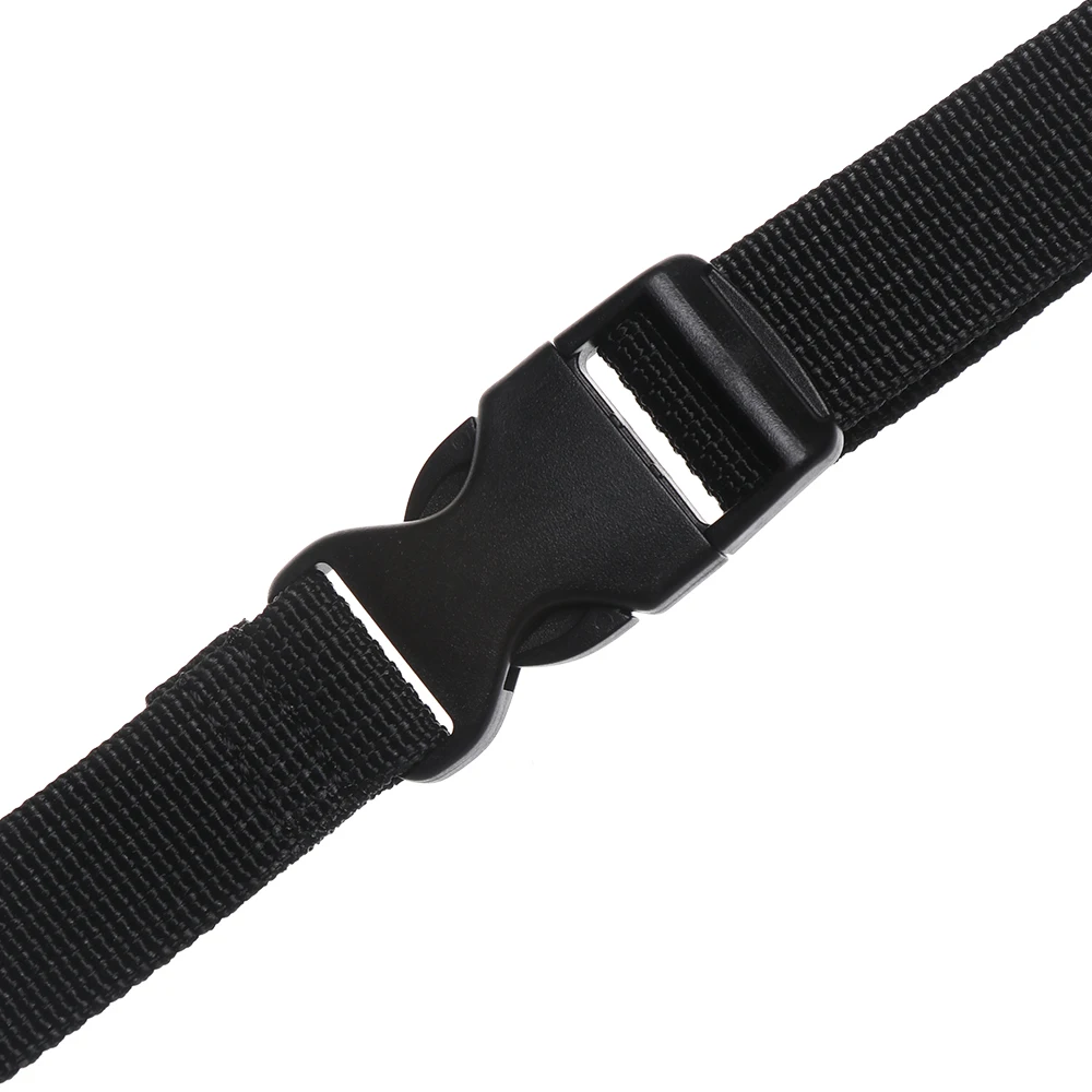 1PC Black Durable Nylon Travel Tied Cargo Tie Down Luggage Lash Belt Strap With Cam Buckle Outdoor Camping Sleep Bag Buckle Tool 5