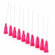 

10 pieces of 25Ga PP plastic blunt tip dispensing needle is soft
