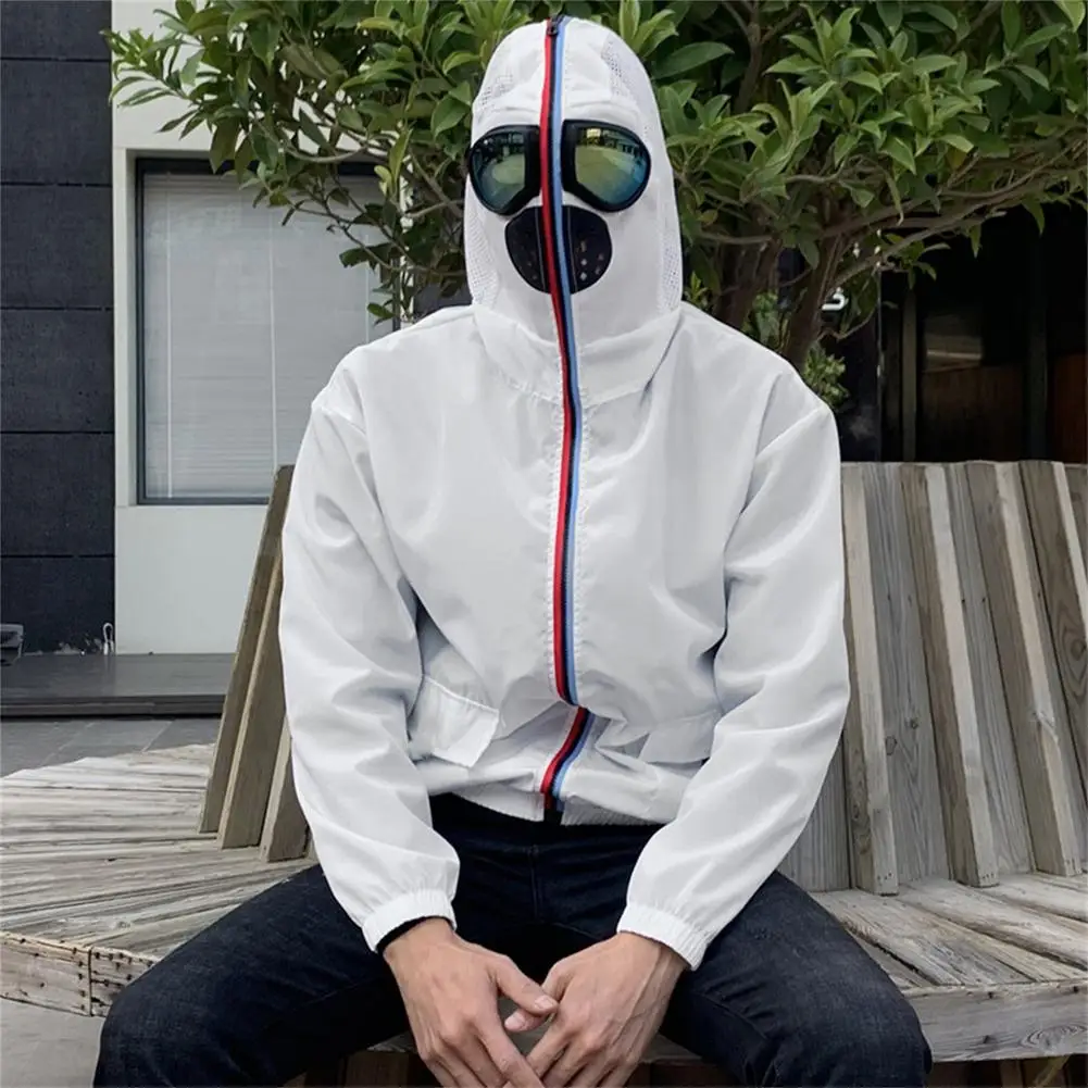 Camping Rain Jacket Men Women Waterproof Sun Protection Clothing Fishing Hunting Clothes Quick Dry Skin Windbreaker With Pocket 2