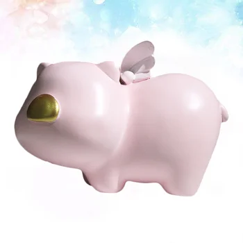 

Adorable Saving Pot Cartoon Durable Coin Box Pig Design Bank Creative Money Box for Home Office Kids Boys Girls (Pink)