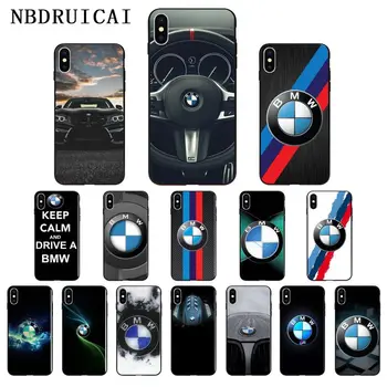 

NBDRUICAI Cool Car bmw Logo TPU Soft Silicone Phone Case Cover for iPhone 11 pro XS MAX 8 7 6 6S Plus X 5 5S SE XR case
