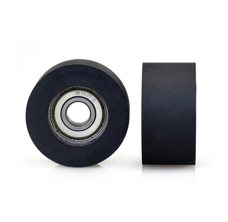 Rubber coated guide wheel exercise bike roller rowing machine accessories sports equipment pulley